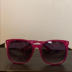 Betsey Johnson Purple Sunglasses